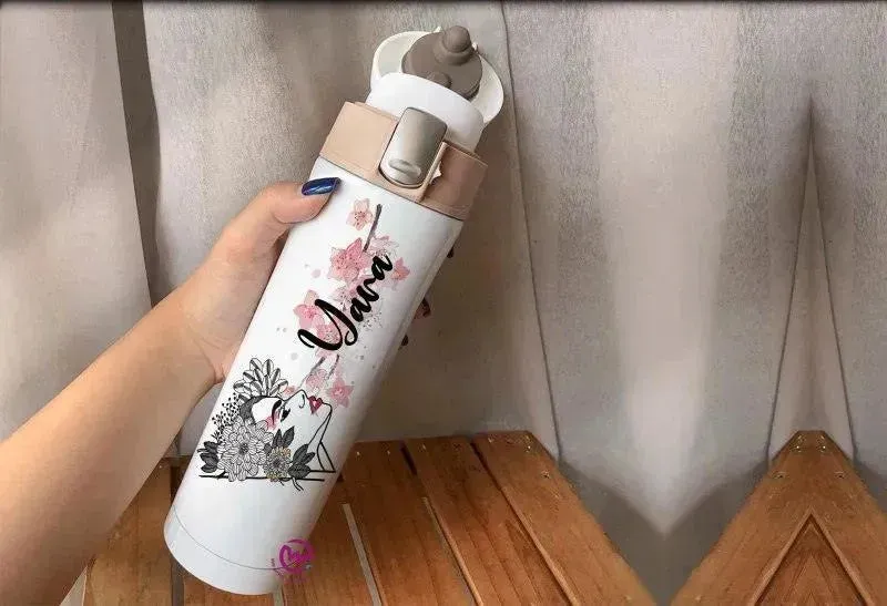 Thermal Mug with lock - Slim Shape-Names A