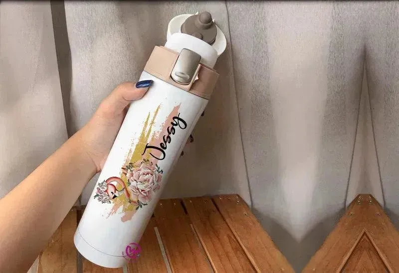 Thermal Mug with lock - Slim Shape-Names A