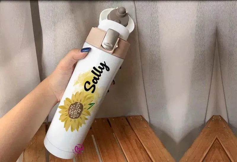 Thermal Mug with lock - Slim Shape-Names A