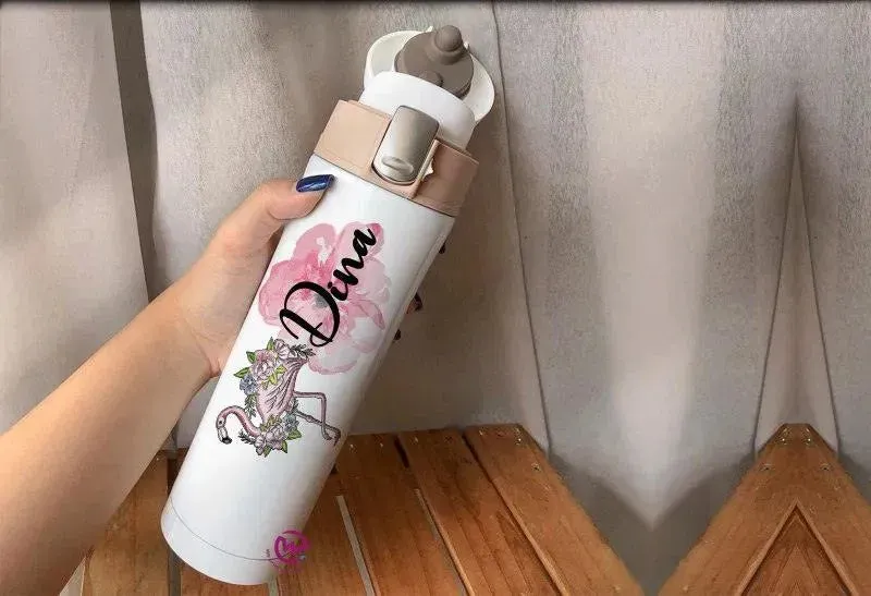 Thermal Mug with lock - Slim Shape-Names A