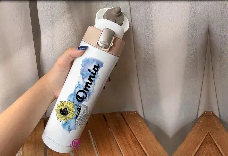 Thermal Mug with lock - Slim Shape-Names A