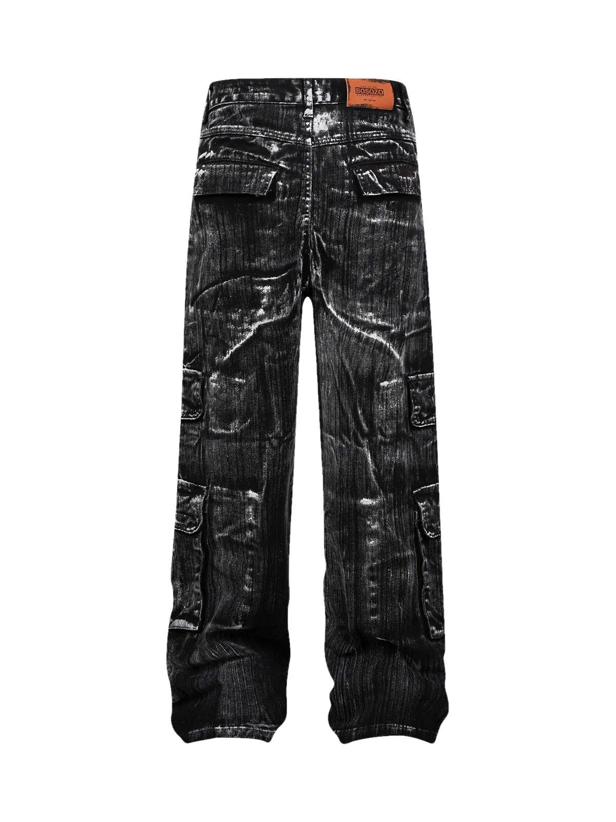 Thesupermade Multi Pocket Cargo Jeans