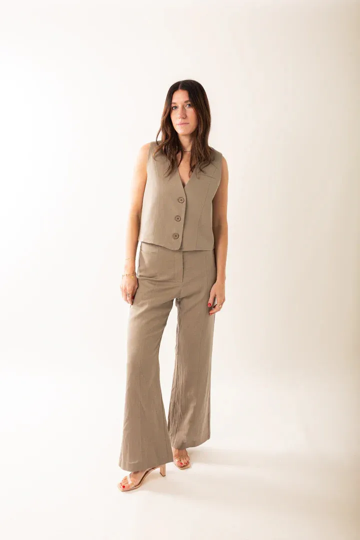 Uccello Pants | Mink