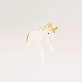 Unicorn Blown Glass Hanging Decoration