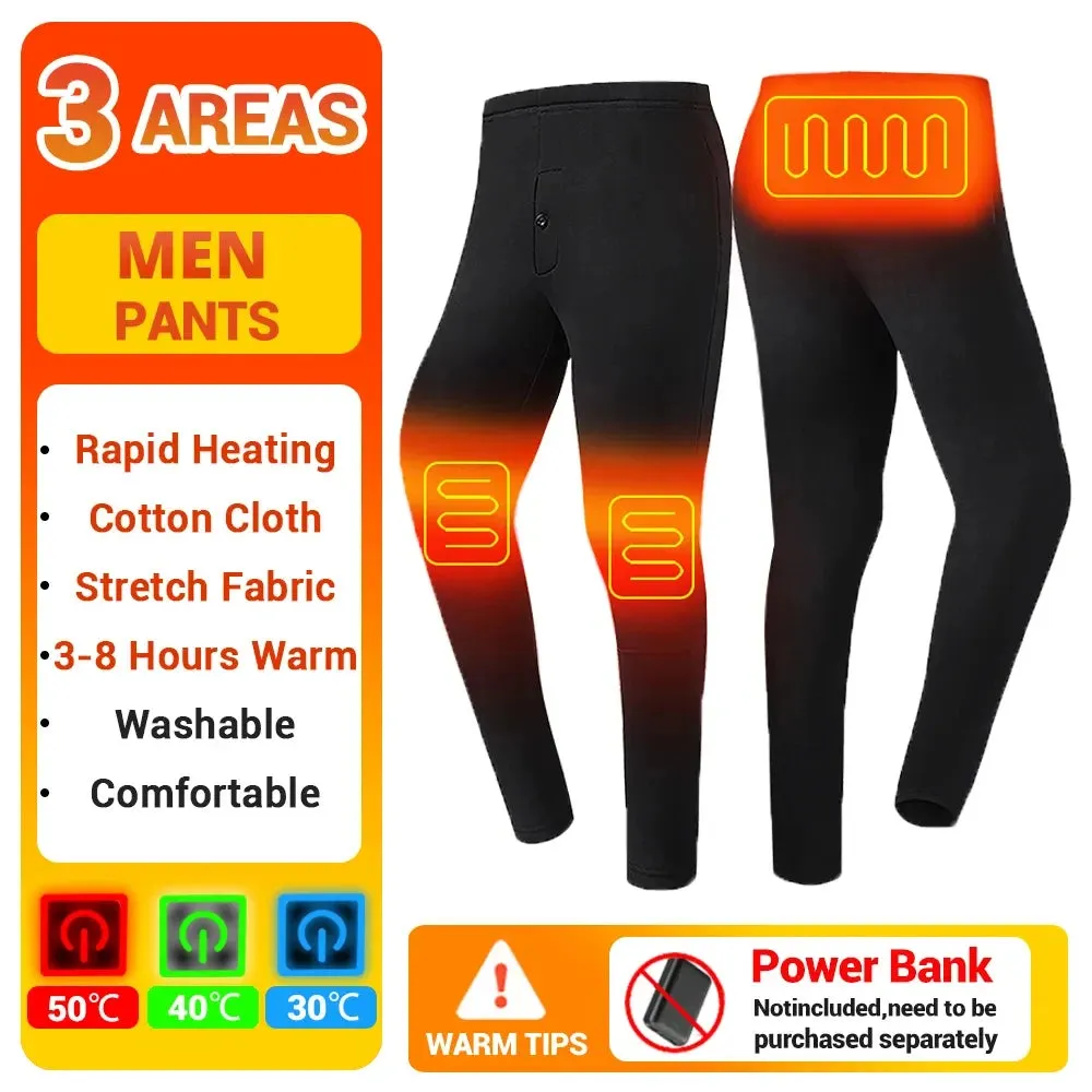 Unisex Electric Heated Underwear Set