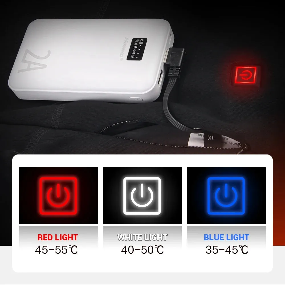 Unisex Electric Heated Underwear Set