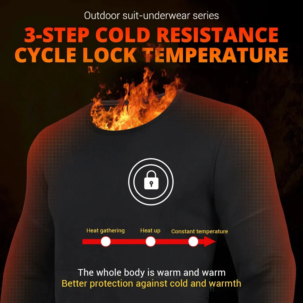 Unisex Electric Heated Underwear Set