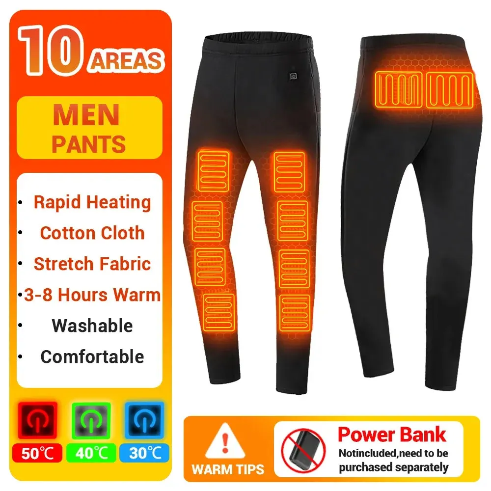 Unisex Electric Heated Underwear Set