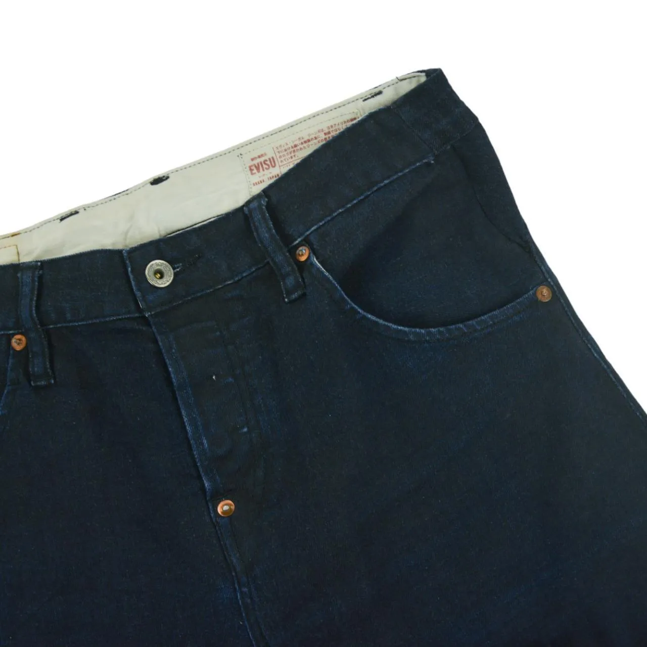 Vintage Evisu Gull And Daicock Japanese Denim Jeans Size W34