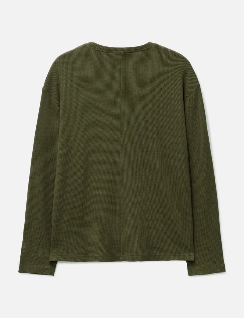 Waffle Thermal Crewneck