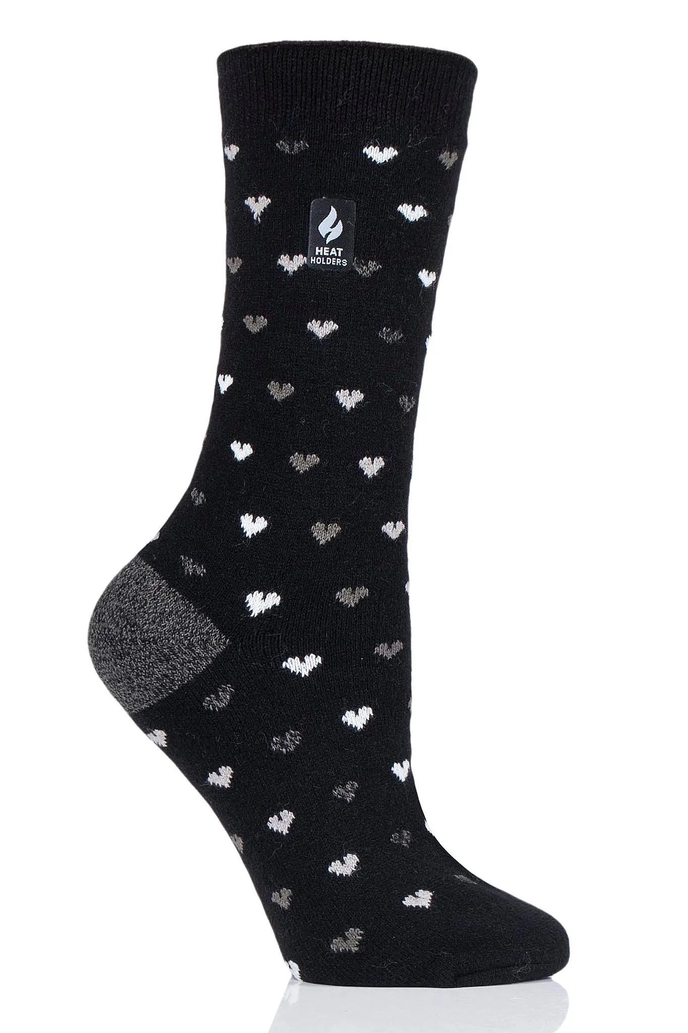 Women's Orchid ULTRA LITE™ Hearts Crew Socks